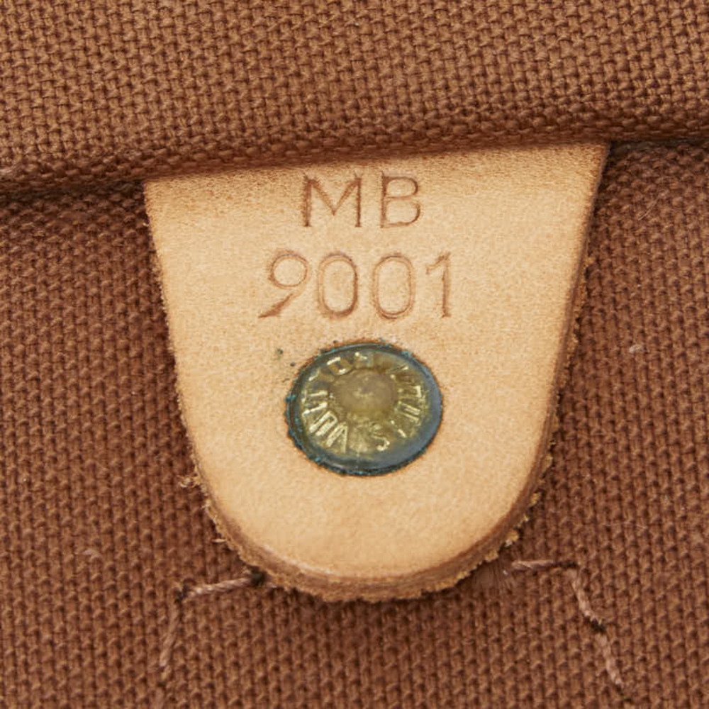 LOUIS VUITTON Brown Monogram Leather Speedy 40 Boston Bag - Picture 12 of 12